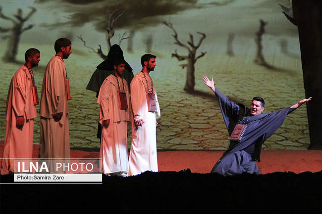 اجرای نمایش بزرگ میدانی محشر-شیراز