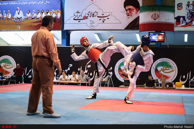 مسابقات انتخابی درون اردویی تیم ملی تکواندو مردان