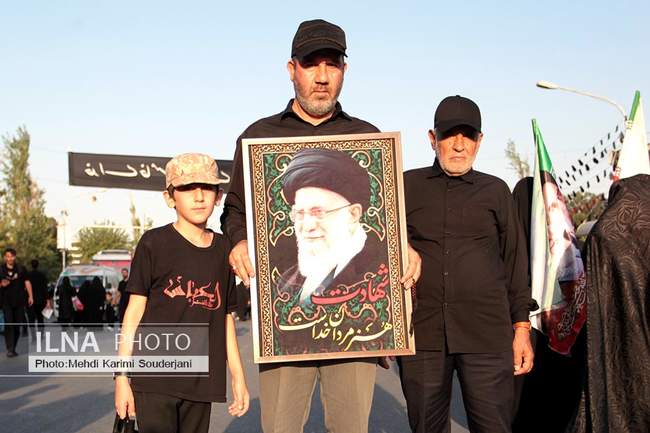  دومین روز مراسم وداع با رهبر شهید انقلاب در مصلای تهران/ 9