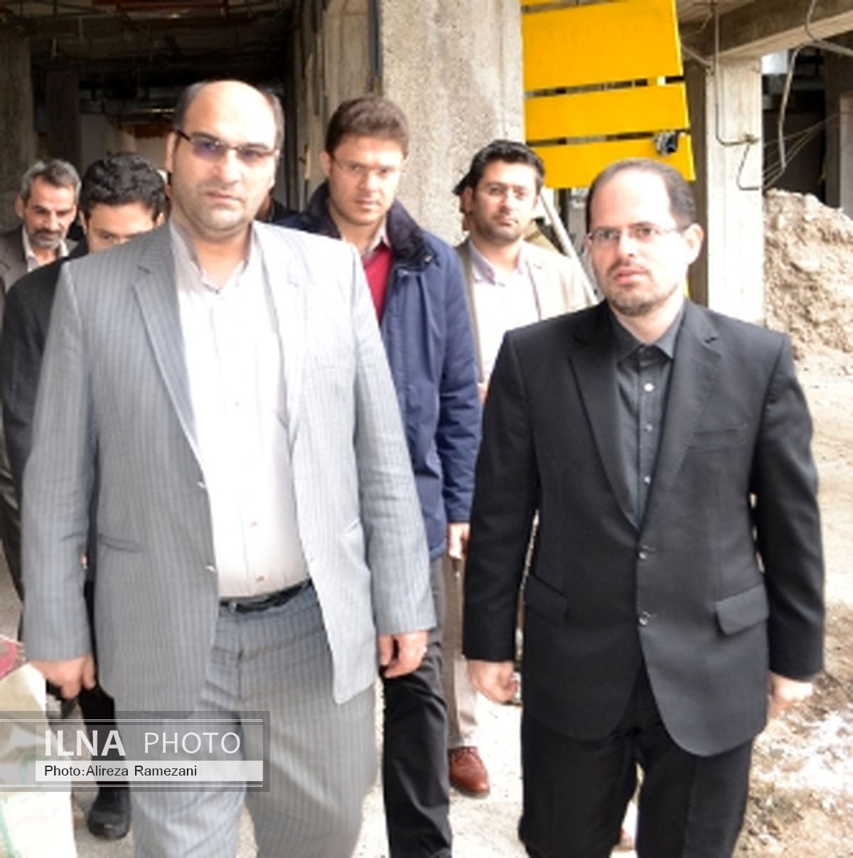 بازدید مدیرکل دیوان محاسبات گیلان از روند ساخت ساختمان کسب و کار در گیلان