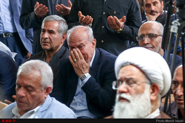 مراسم تشییع پیکر حجت الاسلام  احمد احمدی