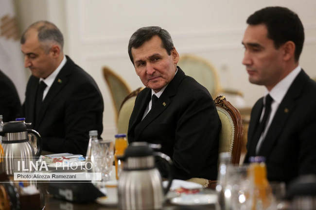  دیدار معاون رئیس جمهور ترکمنستان با حسین امیر عبداللهیان 