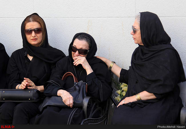 مراسم تشییع پیکر جمشید ارجمند