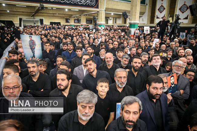 مراسم بزرگداشت شهدای جنگ تحمیلی ۱۲روزه با حضور رهبر معظم انقلاب