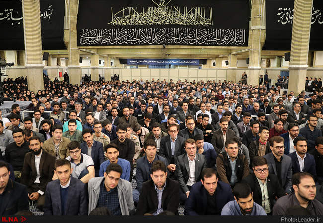 دیدار نخبگان و استعدادهای برتر علمی با رهبر معظم انقلاب اسلامی