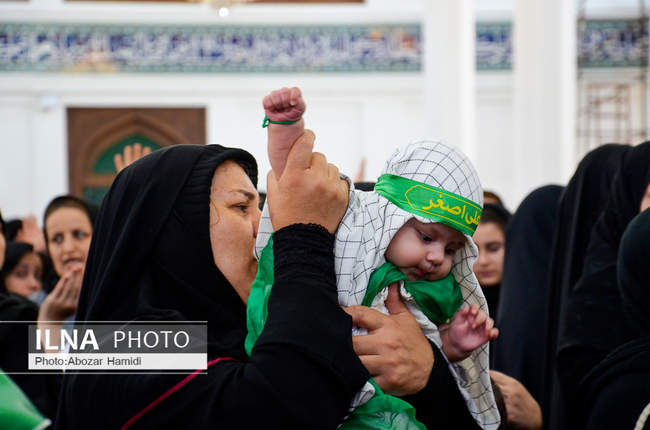  همایش شیرخوارگان حسینی در رشت