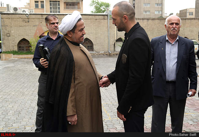 مراسم  تشییع پیکر  فیروز زنوزی جلالی