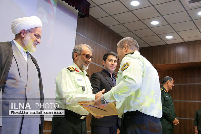 تودیع و معارفه فرمانده انتظامی کردستان