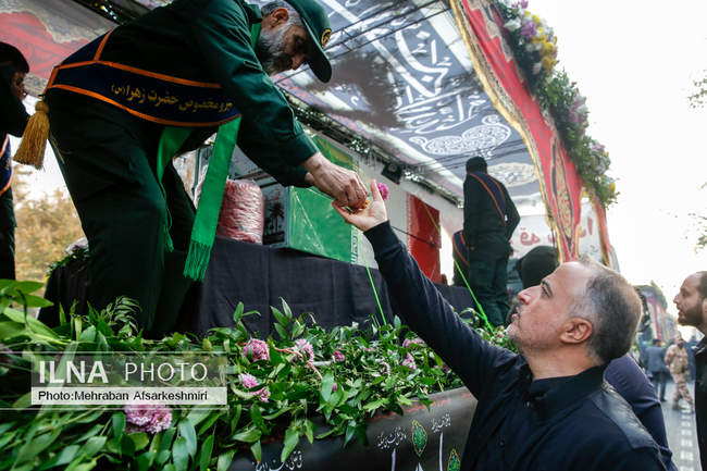 تشییع ۱۰۰ شهید گمنام دفاع مقدس