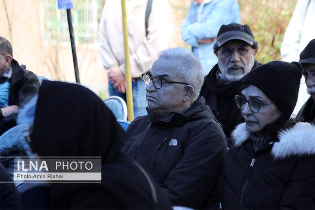 مراسم تشییع پیکر نظام الدین کیایی صدابردار پیشکسوت سینما