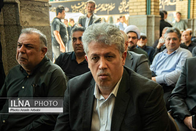 مراسم تشییع احمد هاشمی بهرمانی (رفسنجانی) 