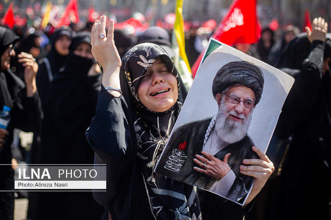  دومین روز مراسم وداع با رهبر شهید انقلاب در مصلای تهران/ 12