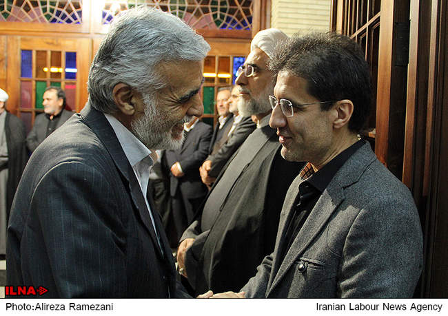 مراسم ترحیم شیخ حسن کروبی