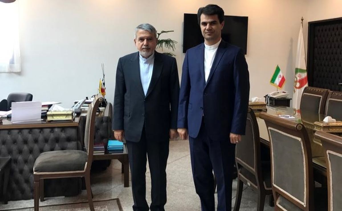 دیدار رئیس فدراسیون گلف با رئیس کمیته ملی المپیک