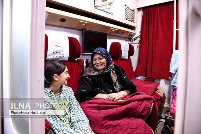 سفری امن، آرام و اقتصادی، در مسیر ریلی ( مشهد)