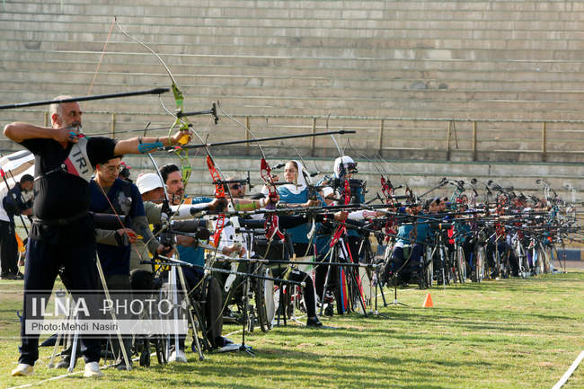 مسابقات قهرمانی کشور تیروکمان جانبازان و توان یابان