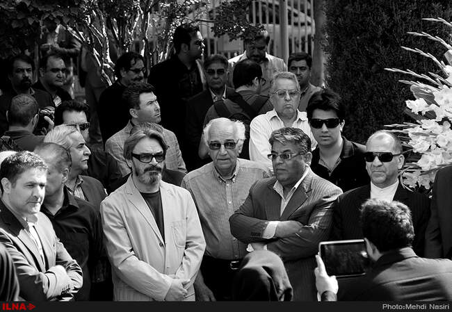 مراسم تشییع پیکر زنده یاد مصطفی کمال پورتراب