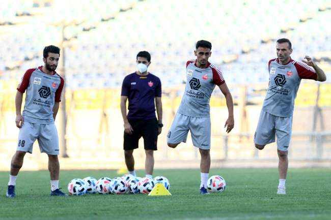 گزارش تصویری از تمرینات پرسپولیس: از جدایی یحیی تا قول آقای گلی آل کث