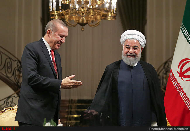 حسن روحانی و رجب طیب اردوغان