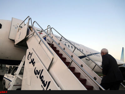 Zarif departs for Tehran