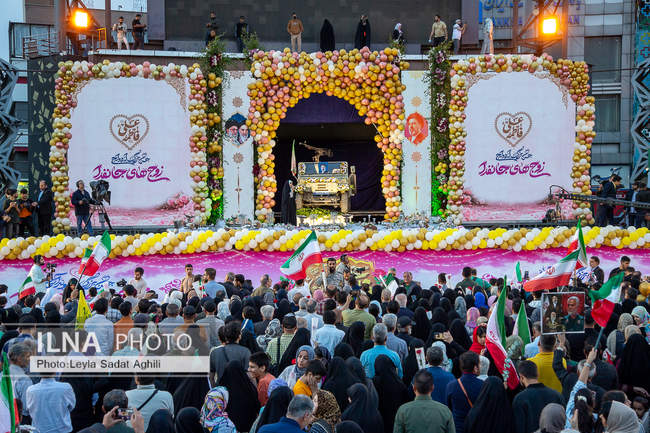 برگزاری جشن ازدواج ۱۰۰۰زوج جان فدا در تهران