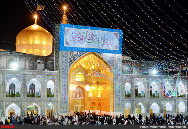 آذین بندی حرم مطهر امام رضا (ع)