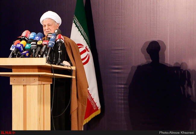 حضور آیت الله هاشمی رفسنجانی در ستاد انتخابات وزارت کشور /9