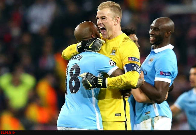 صعود منچسترسیتی به نیم نهایی لیگ قهرمانان اروپا