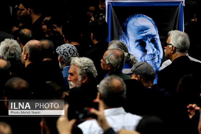 مراسم تشییع پیکر آتیلا پسیانی