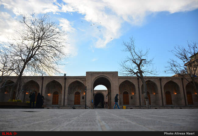 کاروان‌سرای سعدالسلطنه-قزوین