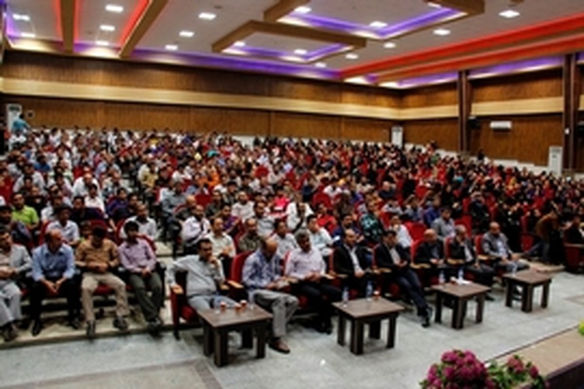 جشن تجلیل از کارگران نمونه شهرستان لامرد