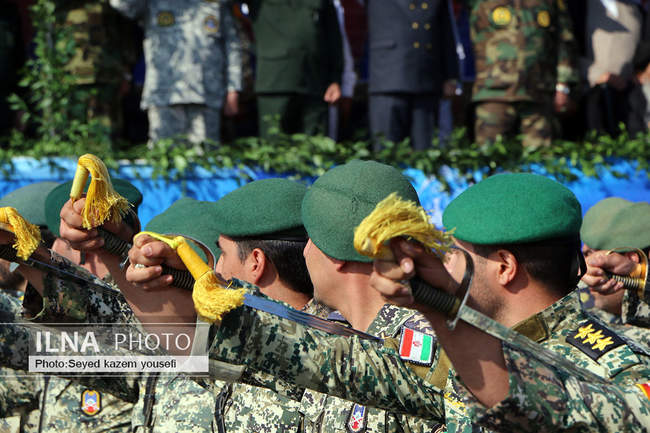 مراسم رژه نیروهای مسلح در تبریز