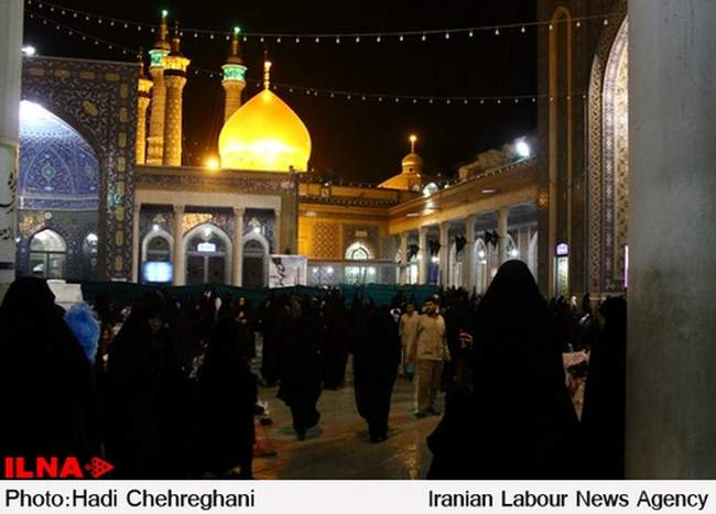 مراسم احیاء شب بیست و سوم ماه مبارک رمضان