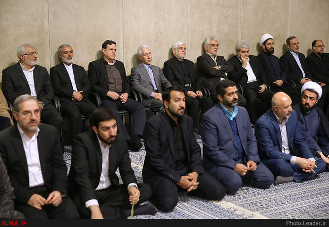 دیدار هزاران نفر از دانش‌آموزان و دانشجویان با رهبر معظم انقلاب