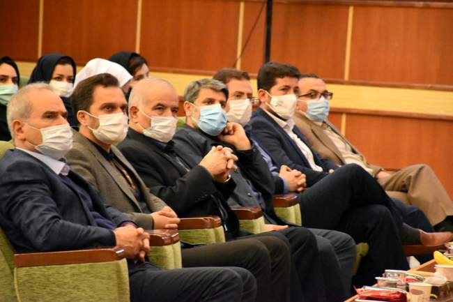 همایش تجلیل از مدافعان سلامت در اردبیل+عکس