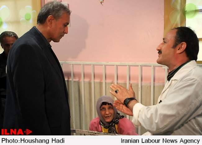 بازدید وزیر تعاون، کار و رفاه اجتماعی از «مرکز خیریه آموزش معلولین ج