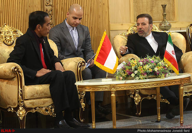 ورود جوکو ویدودو  رئیس جمهور اندونزی به تهران