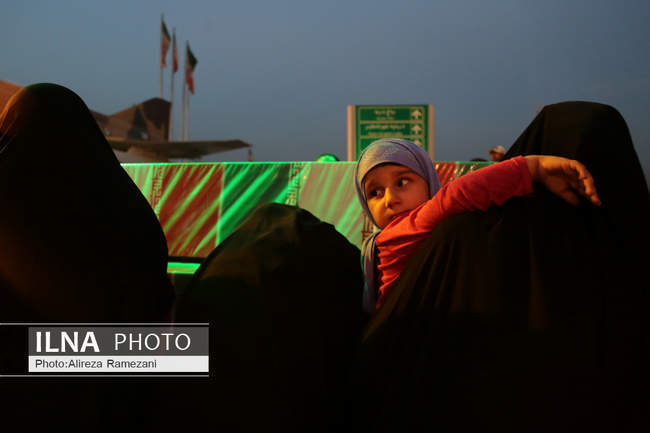 مراسم وداع با پیکر ١٥٠ شهید ٨ سال جنگ تحمیلی
