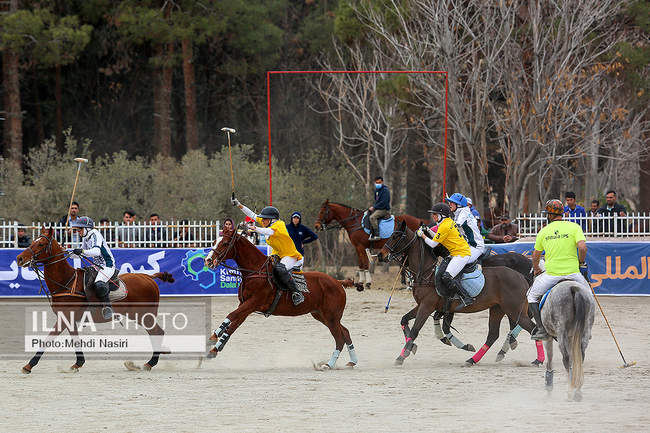 مسابقه فینال چوگان بین کانون چوگان البرز و بسپارشیمی
