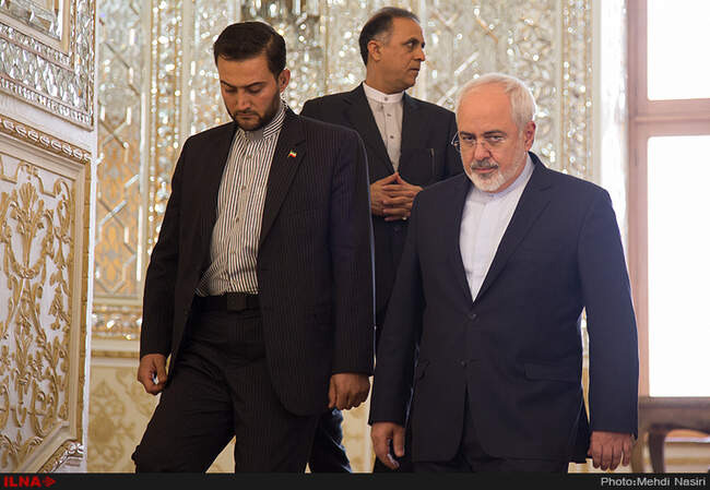 دیدار معاونان وزرات امور خارجه روسیه با محمدجواد ظریف وزیر امورخارجه کشورمان