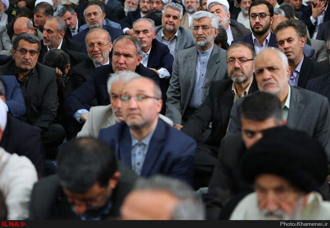 دیدار مسئولان نظام با رهبر انقلاب اسلامی