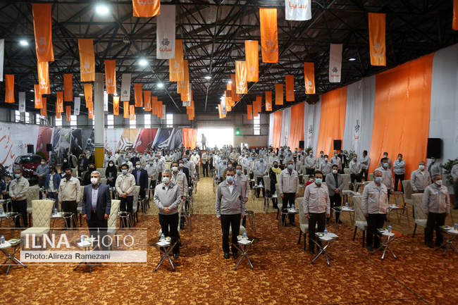 آیین آغاز تحویل خودروی شاهین به مشتریان گروه خودروسازی سایپا