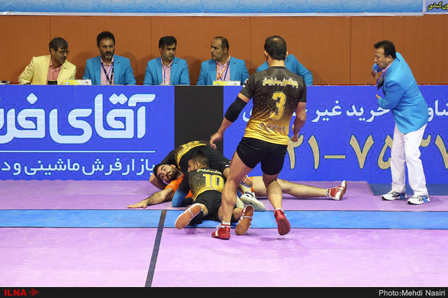 هفته سوم لیگ برتر کبدی مردان 