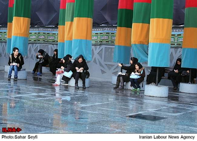 راهپیمایی عزاداران اربعین حسینی در تهران