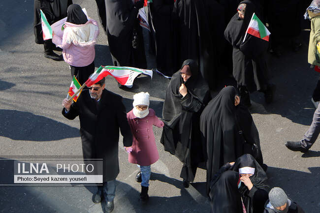 راهپیمایی یوم الله ۲۲ بهمن در تبریز
