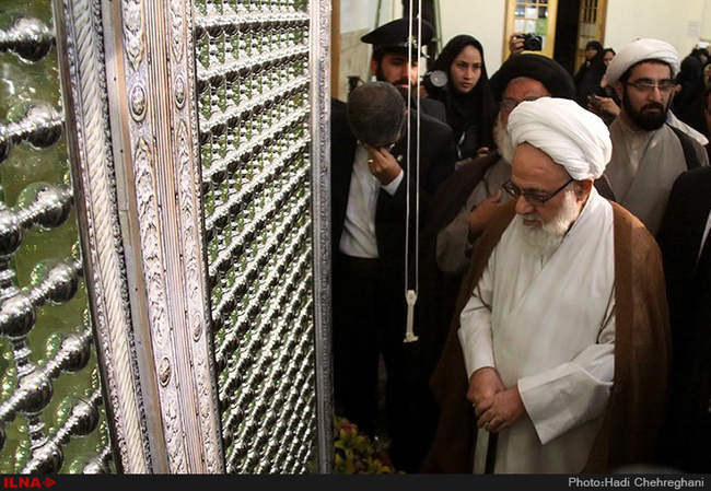 رونمایی از نزدیک‌ترین مکان به مضجع شریف حضرت معصومه(س)