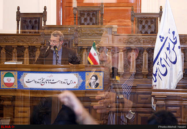 نشست خبری علی لاریجانی  رئیس مجلس شورای اسلامی 