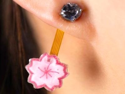 گوشواره‌ای که میزان استرس شما را ثبت می‌کند+ عکس