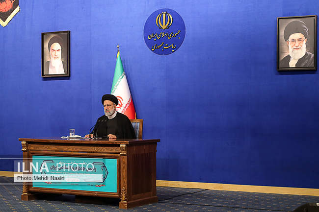 نشست خبری رئیس‌جمهور