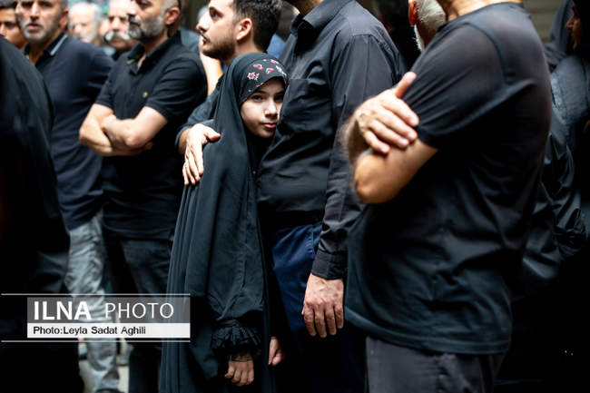 عزاداری تاسوعای حسینی در بازار تهران